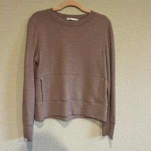 Prana Cozy Sweatshirt with Handpouch